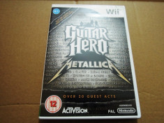 Guitar Hero Metallica, pentru Wii, original, alte sute de jocuri foto