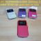 Husa de protectie s-view Samsug Galaxy S3mini/ i8190 roz gold mov si rosu