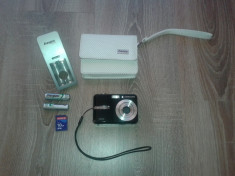 Aparat foto Samsung S860+incarcator&amp;amp;baterii Energizer+card+husa foto