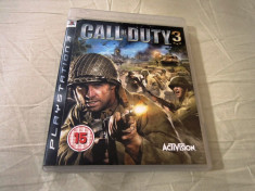 Call of Duty 3, PS3, original, alte sute de jocuri! foto