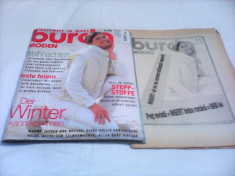 REVISTA MODA BURDA MODEN NR.11/1996 CU TIPARE GERMANA+INSERT LIMBA ROMANA foto