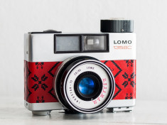Lomo 135BC + Industar 40mm f2.8, aparat foto vechi functional, pe film, colectie foto