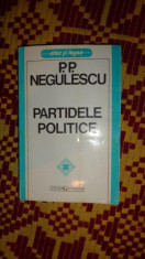 Partidele politice 391pagini- P.P.Negulescu foto