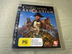 Sid Meier&amp;#039;s Civilization Revolution, PS3, original, alte sute de jocuri! foto