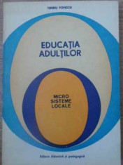 Educatia Adultilor Micro Sisteme Locale - Tiberiu Popescu ,390656 foto