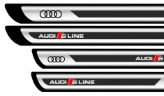 Set protectii praguri CROM - Audi S-Line foto