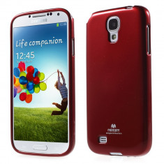 Husa Samsung Galaxy S4 I9500 NEWSETS MERCURY Glitter TPU Rosie / Red foto