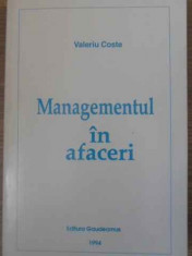 Managementul In Afaceri - Valeriu Coste ,390577 foto