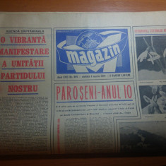 ziarul magazin 3 martie 1973- articol despre mina peroseni jud. hunedoara