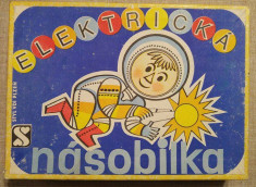 Joc didactic tabla inmultirii, Elektricka nasobilka, Cehosclovacia 1978 foto