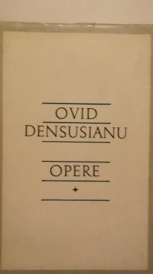 Ovid Densusianu - Opere, vol. I foto