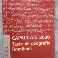 TESTE DE GEOGRAFIA ROMANIEI CAPACITATE - ILINCA ,LAZAR , MANDRUT .