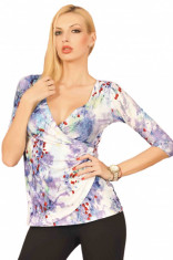 SpR02 Bluza de vara cu model colorat foto