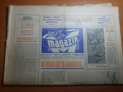 ziarul magazin 23 septembrie 1972-art. santierul naval drobeta turnu severin foto