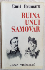 EMIL BRUMARU-RUINA UNUI SAMOVAR(VERSURI,1983/cu semnatura poetului ADRIAN CRETU) foto