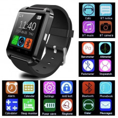 Ceas SmartWatch U8 bluetooth , ANDROID, IOS CADOUL PERFECT foto