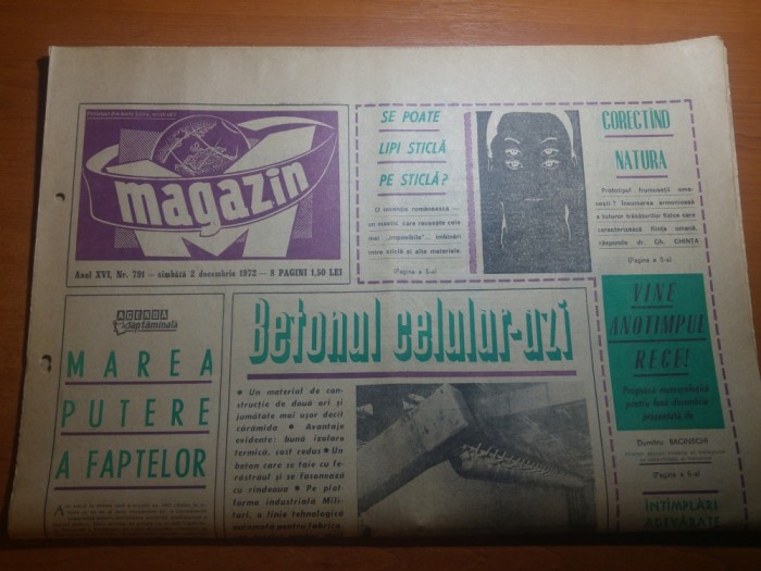 ziarul magazin 2 decembrie 1972- articolul &quot; asalutul everestului nu a reusit &quot;