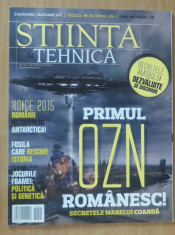 Stiinta si Tehnica #45 Aprilie 2016 - Primul OZN romanesc foto