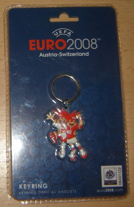 Breloc chei Fotbal Euro 2008