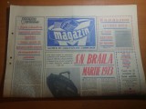 Magazin 31 martie 1973- articol despre santierul naval braila,rapid bucuresti