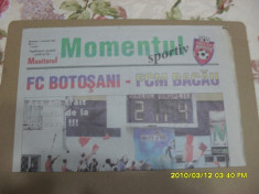 program FC Botosani - FCM Bacau foto