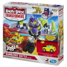 Angry birds Transformers Jenga Bumblebee Bird Battle board game foto