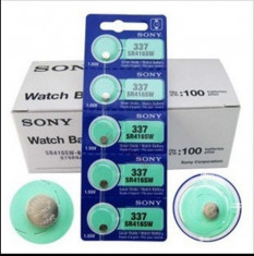 Baterie casca japoneza SONY 337 SR416SW baterii sistem de spionat EXAMENE, BAC foto