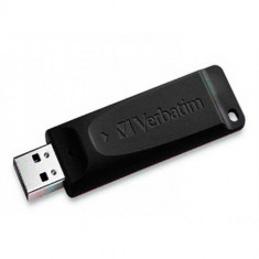 VERBATIM USB DRIVE 2.0 STORE N GO SLIDER 8GB BLACK foto