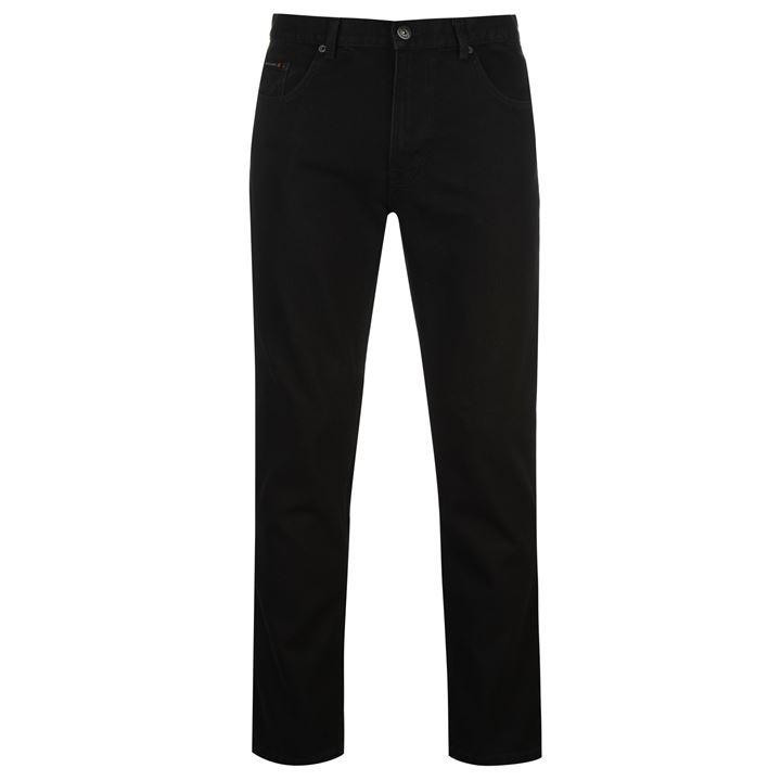 Jeans Pierre Cardin-Straight fit-cel mai mic pret, 30, 32, 34, 36, 38, 40,  Negru | Okazii.ro