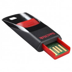 Memorie portabila SANDISK Cruzer Edge, 32GB, negru- rosu foto