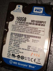 Hdd 2,5 WD 160 GB Sata foto