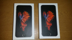 IPhone 6s Space gray 32G neverlooked, noi in cutie foto