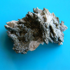 Specimen minerale - pirita pe calcita (CC2)
