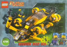 Lego 4794 Alpha Team Command Sub foto