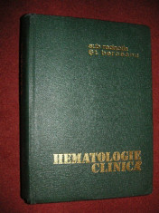 Hematologie Clinica - Sub Redactia St. Berceanu foto