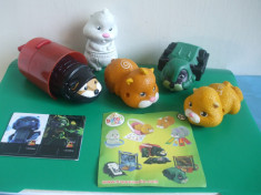 HAMSTERI ZHU ZHU PETS DE LA MC. DONALDS SERIE COMPLETA foto