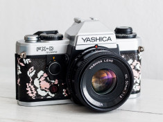 Yashica FX-D + Obiectiv la alegere, aparat foto vechi functional, film, colectie foto