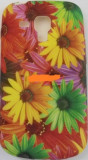 Toc silicon Jelly Case Crizanteme Sony Xperia M