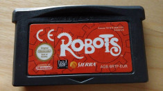 Licitatie joc Nintendo Gameboy Advance Robots foto