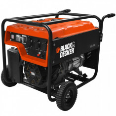 Generator de curent pe benzina Black&amp;amp;Decker BD 4500, 4000 W, 28 L foto