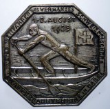 I.607 INSIGNA ELVETIA SPORT CANOTAJ BASEL WASSERFAHRVEREINE 1925 29mm