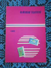 ALMANAH FILATELIC 1985 (CA NOU!!!) foto