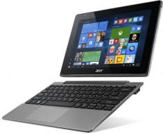 Tableta Acer Switch 10V SW5-014, 10.1&amp;quot;, 64GB Flash, 2GB RAM, Wi-Fi, 4G, Windows 10 Pro, Silver foto