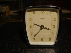 Ceas de masa vintage mecanic CARO -cititi descrierea! foto