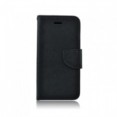 Husa Vodafone Smart Ultra 7 Flip Case Inchidere Magnetica Neagra foto