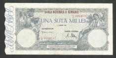 ROMANIA 100000 100.000 LEI 21 OCTOMBRIE 1946 [7] VF foto