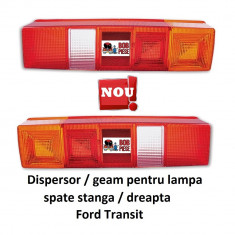 Geam / dispersor lampa spate / tripla stanga dreapta Ford Transit | Piese Noi foto