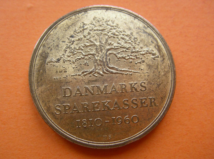 MEDALIE DANEMARKS SPAREKASSER 1810 - 1960
