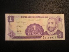 Nicaragua _ 1 centavo _ 1991 _ UNC necirculata foto