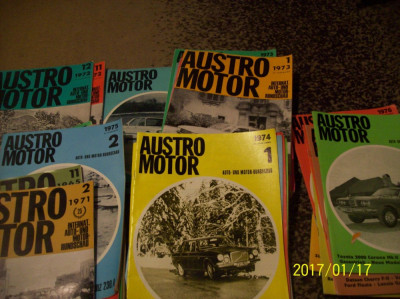 revista &amp;#039;&amp;#039;austromotor&amp;#039;&amp;#039; lb germana anii 1965-1976- 43 bucati foto